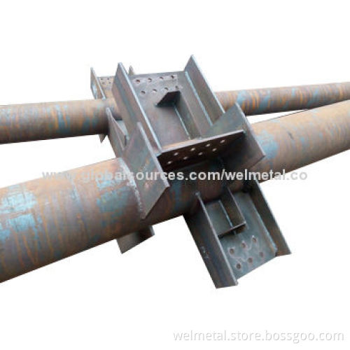 Prefabricated structural steel frame construction